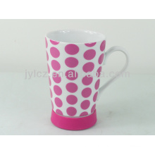 350cc mug with silicone base,7D476